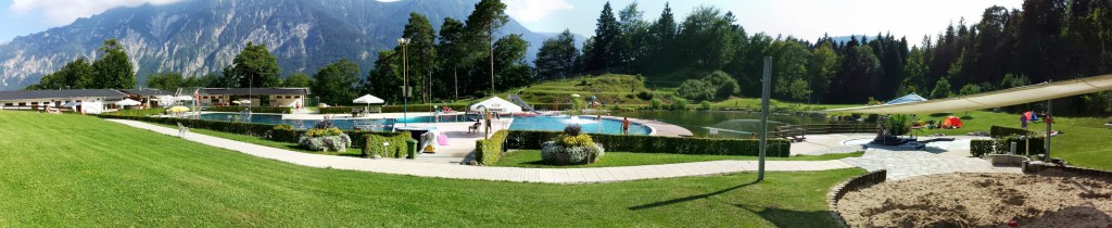 Freibad Oberau Panorama
